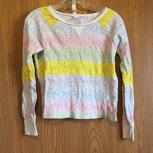 Undergirl Bob’s Burgers Multicolor Striped Pajama Set